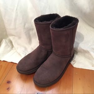 Ugg Australia Classic Short Boots in chocolate